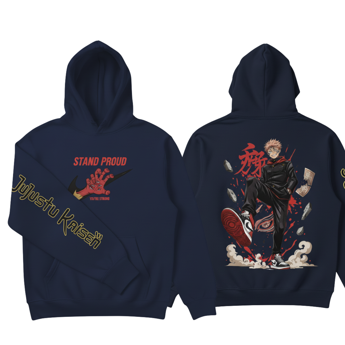 Sukuna x Nike “Cursed Kicks” Hoodie